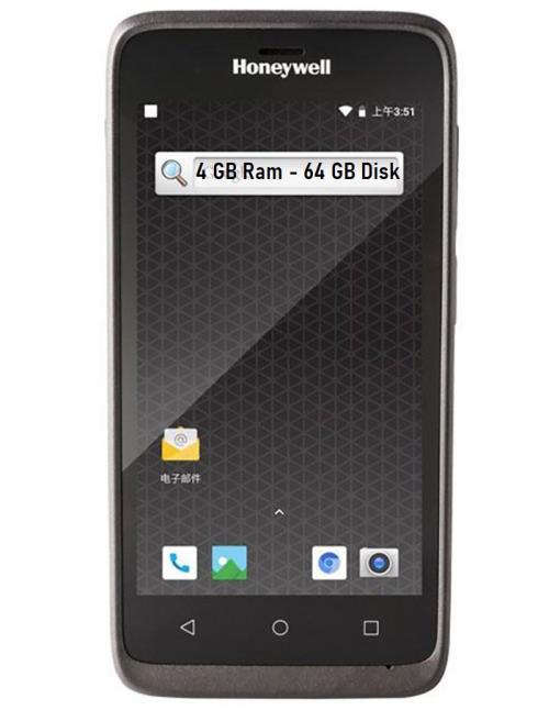 HONEYWELL EDA51 4GB/64GB 5 ANDROİD 8-10 2D EL TERMİNALİ OKUYUCULU